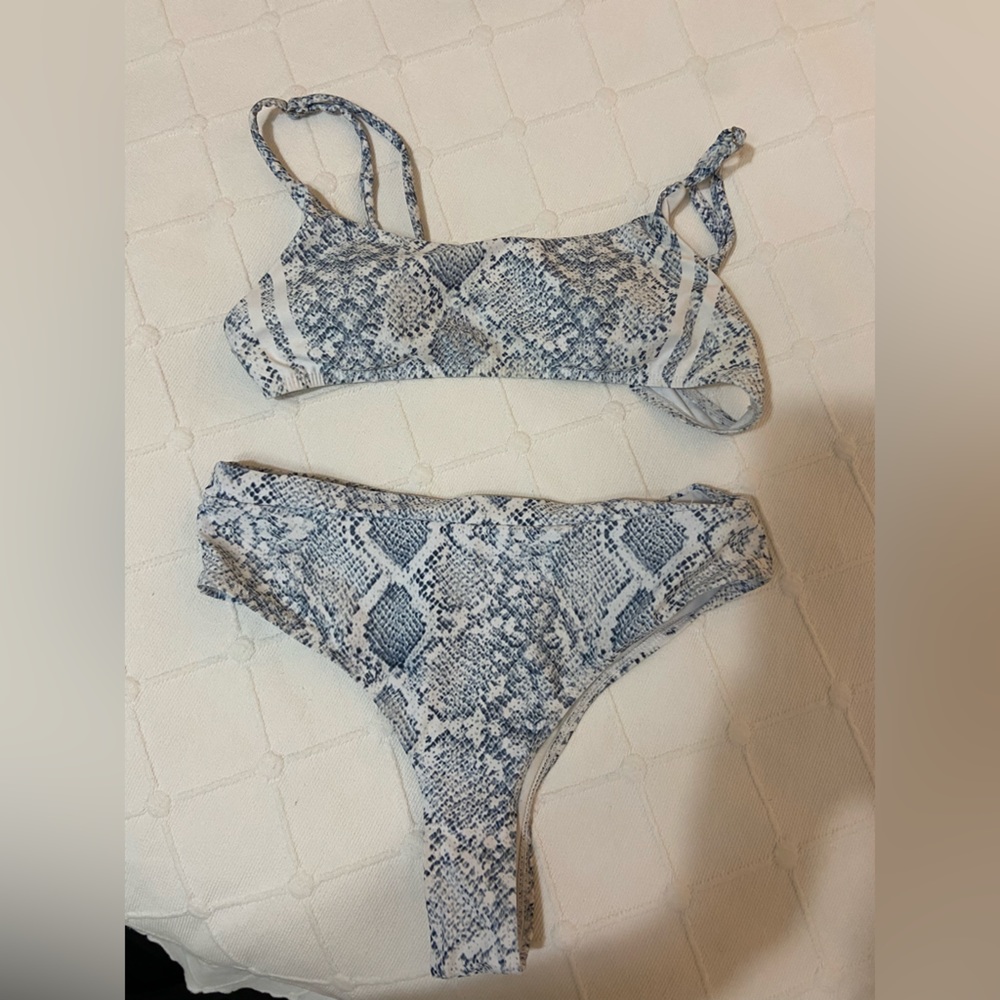 Shein Snake Print Bikini
